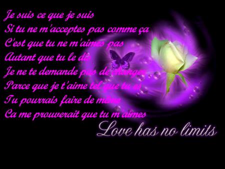 L'amour n'a pa de limite !!!!!
